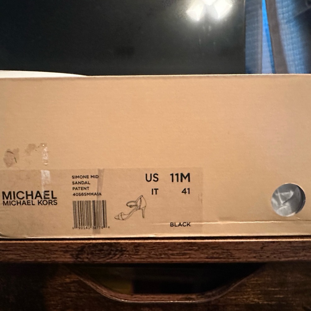Michael Kors Black Patent Heels - Picture 11 of 12